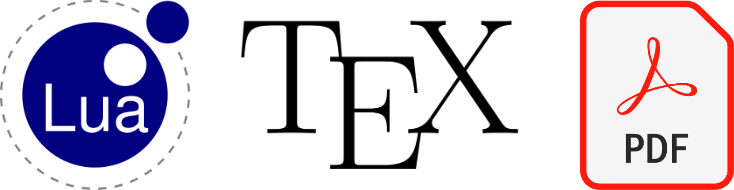 lua tex and pdf logos
